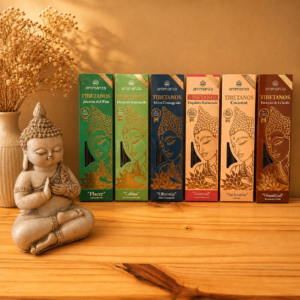 SAHUMERIOS TIBETANO AROMANZA CAJA x 8