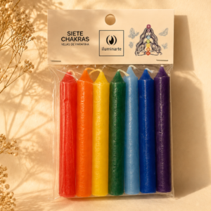 VELAS 7 CHAKRAS DE PARAFINA